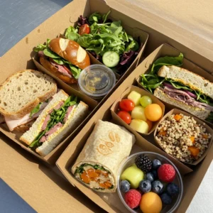 Boxed Lunch.