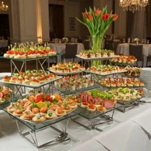 Full Service Appetizer Station.